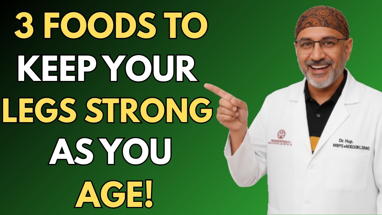 WARNING Your Legs Fade First! Seniors MUST Eat These 3 Foods to Keep Them Strong and Healthy!