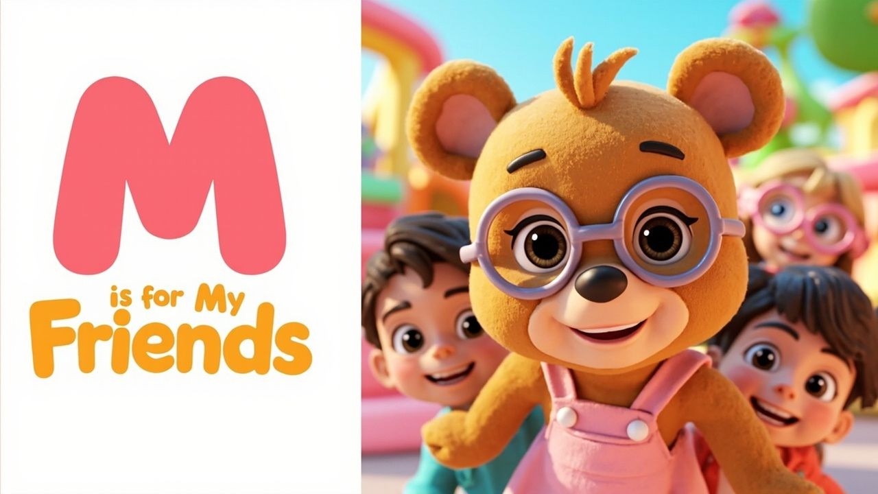ABC Phonics Song – Letter M for Kids | M is for My Friends 🤝 | Learn Letter Sounds