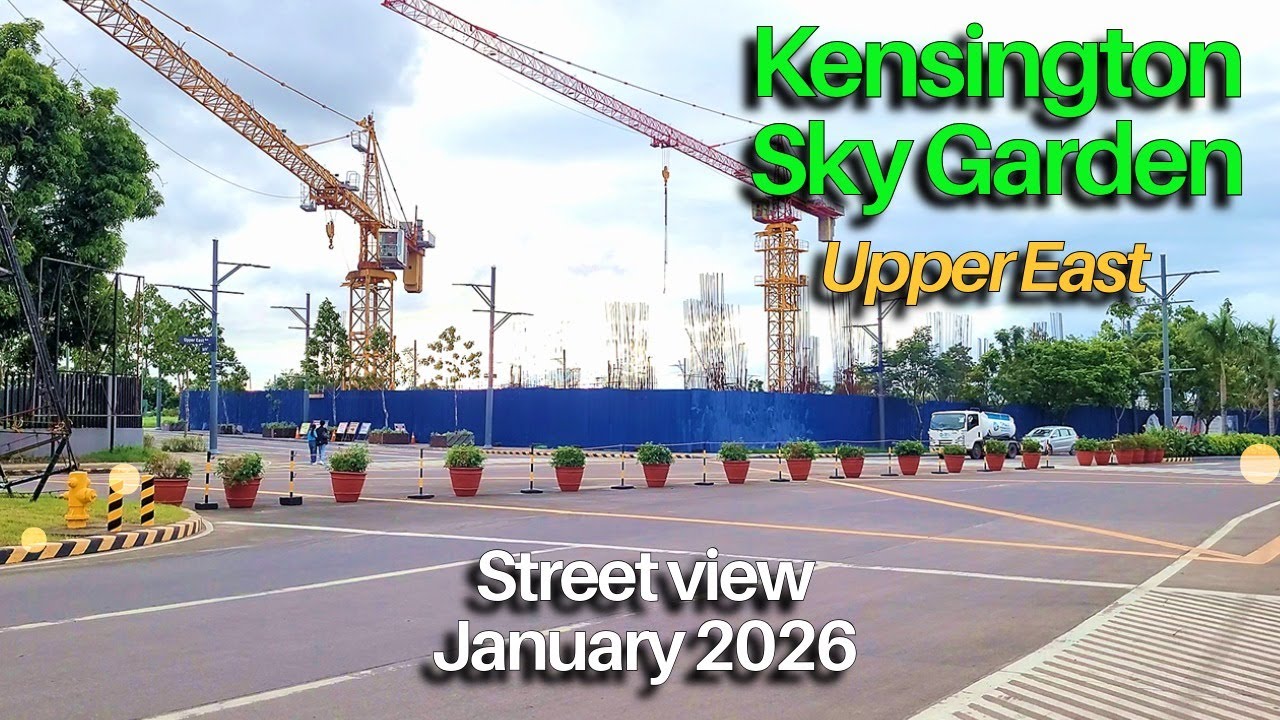 A Quick Drive Around Megaworld's Kensington Sky Garden - January 2026 | Bacolod Projects Update