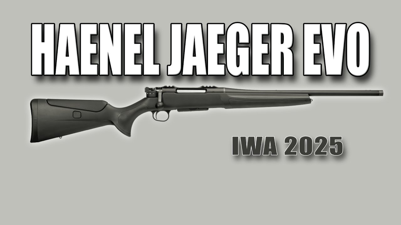 HAENEL JAEGER EVO - New bolt action rifle from Haenel