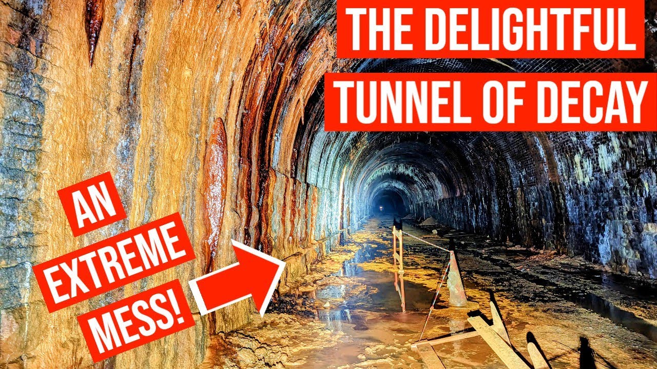 The Railway Tunnel of Decay - Lydgate Disused and Abandoned Explore     #railway #tunnel #explore