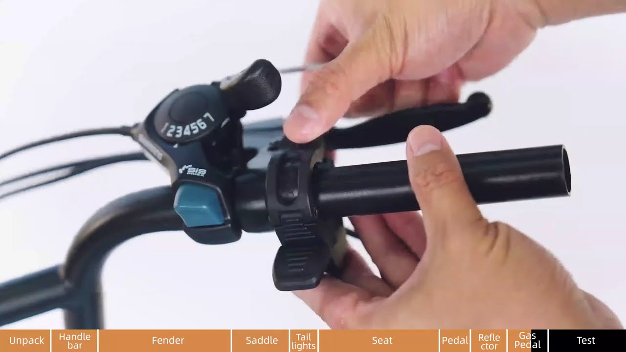 URLIFE E20(EU edition) Step Through Electric Bike Unboxing & Assembly!--GleeRide