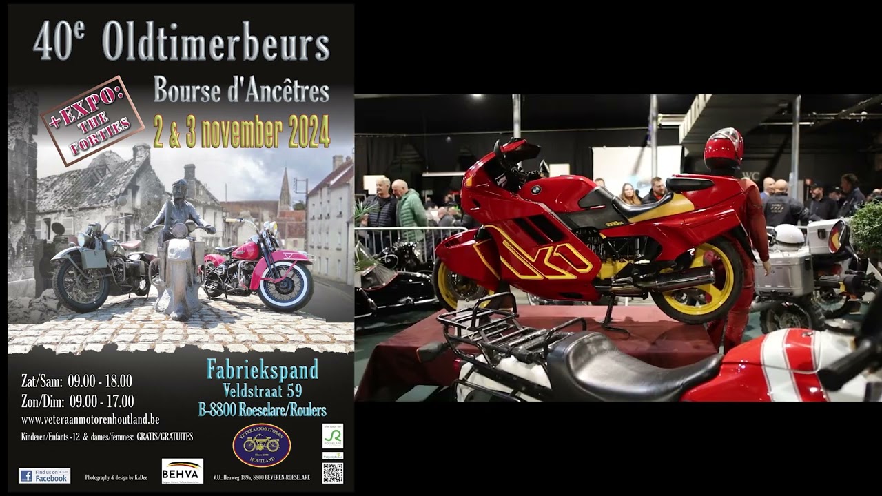 Oldtimerbeurs Veteraanmotoren Houtland  2 & 3 november 2024