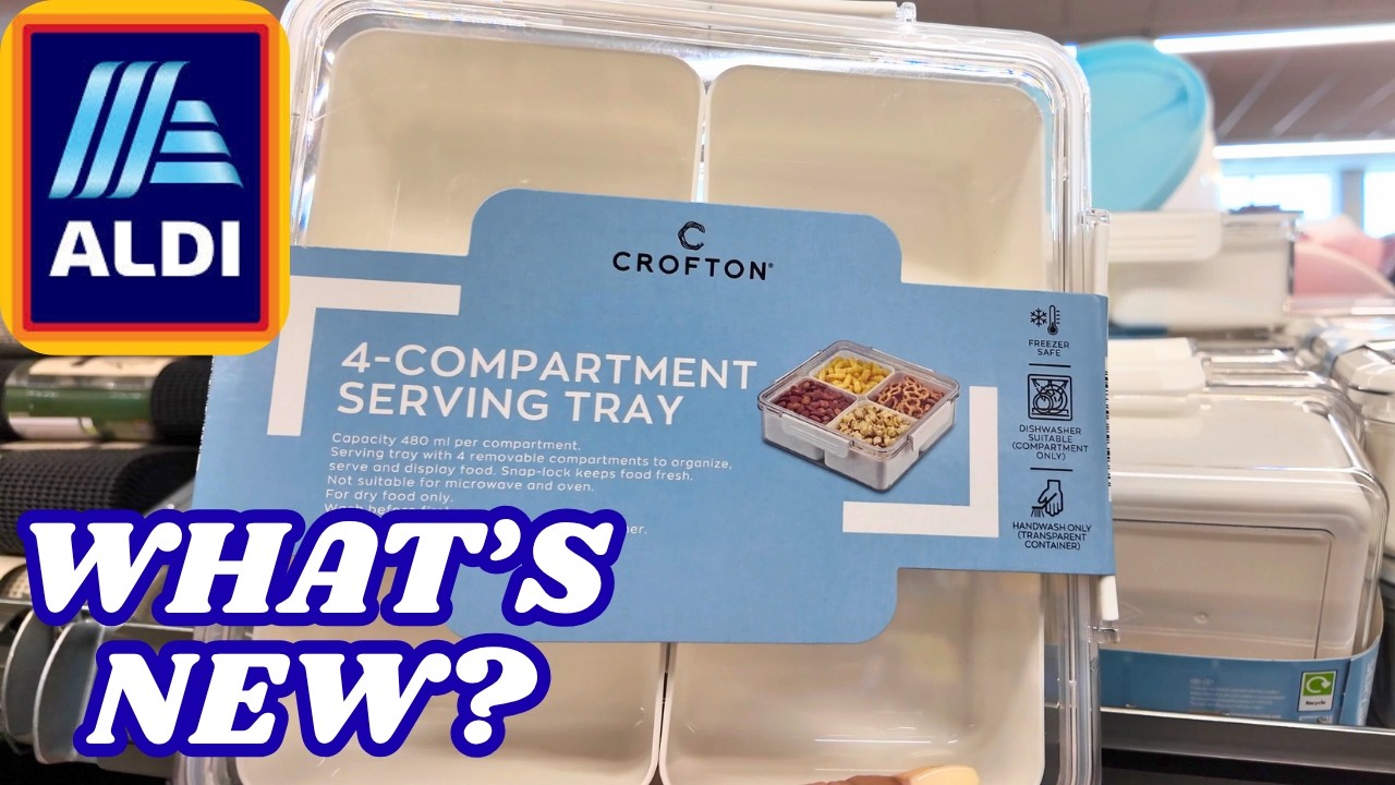 What's New in Middle of Aldi - New Arrivals - 22 March 2026