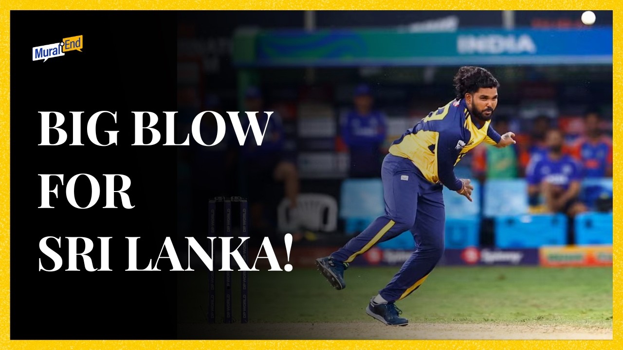 NO WANINDU HASARANGA! Who replaces him?