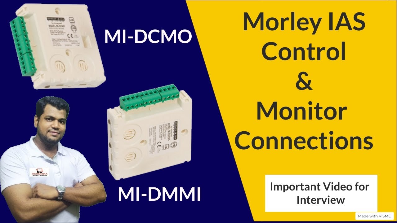 Control Module & Monitor Module Termination Connection | Imp video for an Interview | Ansari29