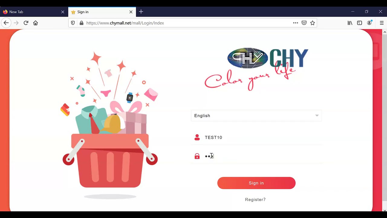 CHY MALL Review 2 - How to register in Chy Mall - New Retail E-commerce