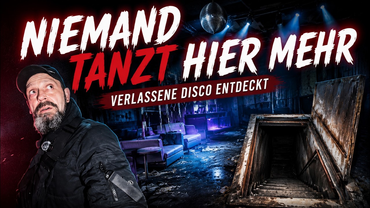 Überall Wasser | Verlassene Disco lädt (nicht) zum Tanzen ein | #lostplace #urbex #viral