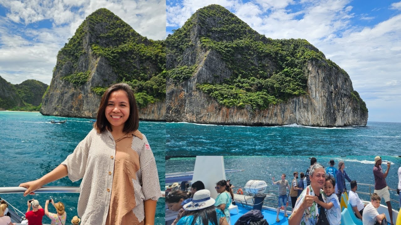 Going to Phi Phi island, Phuket by ferry