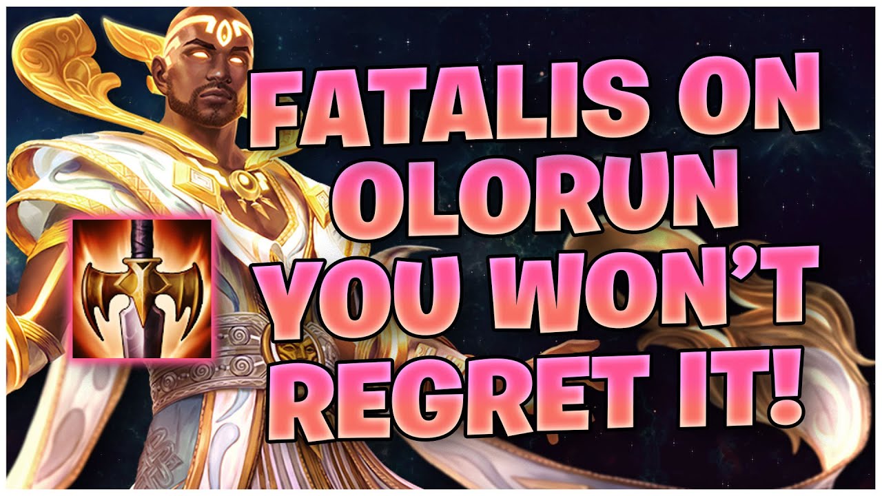 FATALIS ON OLORUN YOU WON'T REGRET IT! S11 SMITE