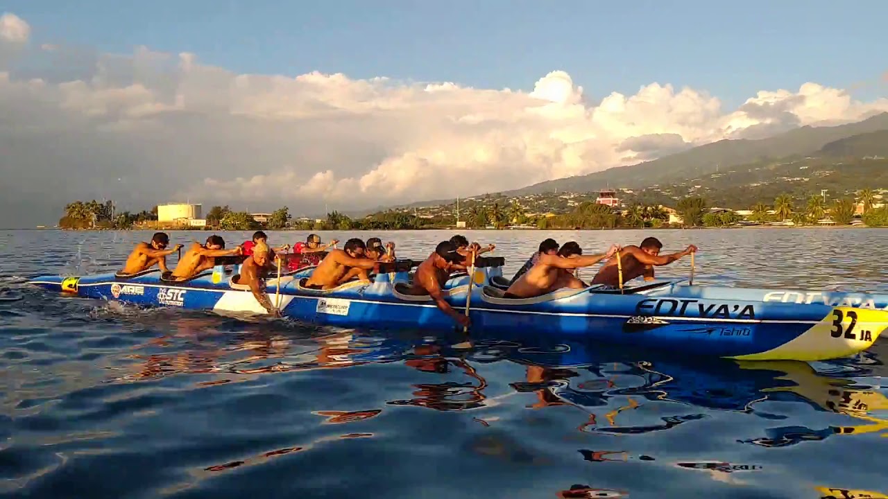 TAITI VA'A TEAM V12 - 500m - EDT VA'A TAHITI
