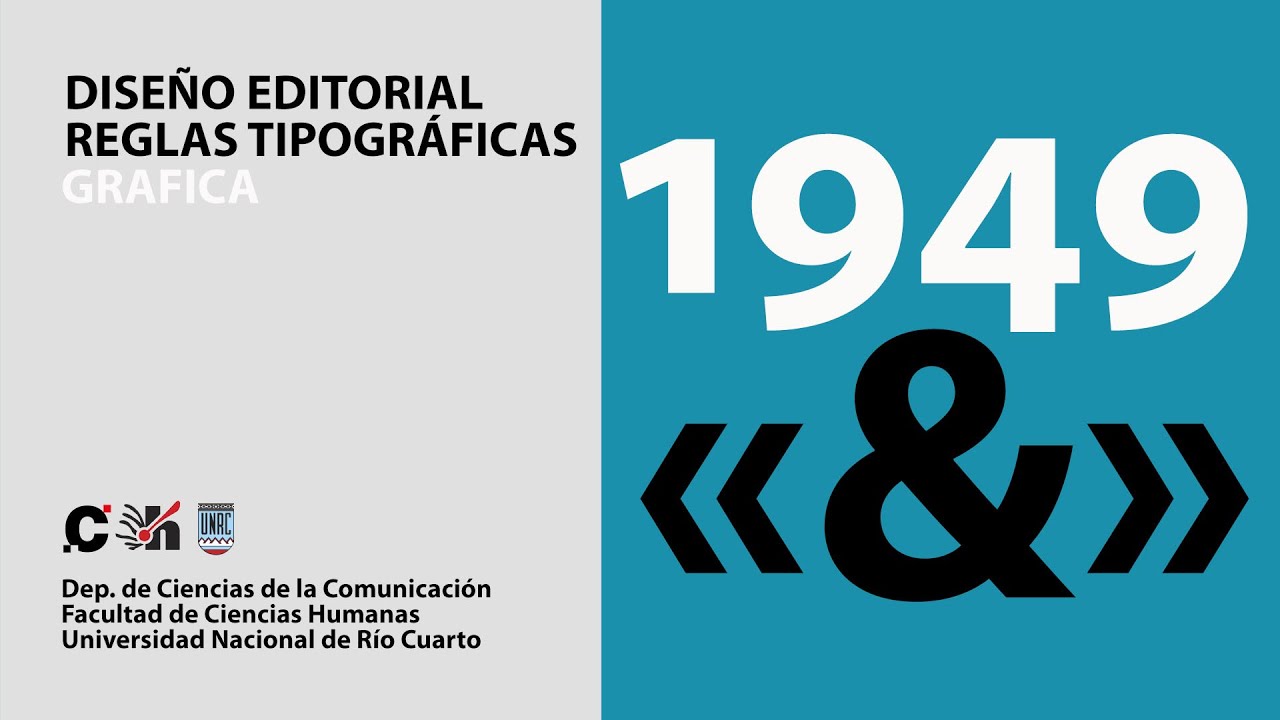 02 - Diseño Editorial: Reglas Tipográficas