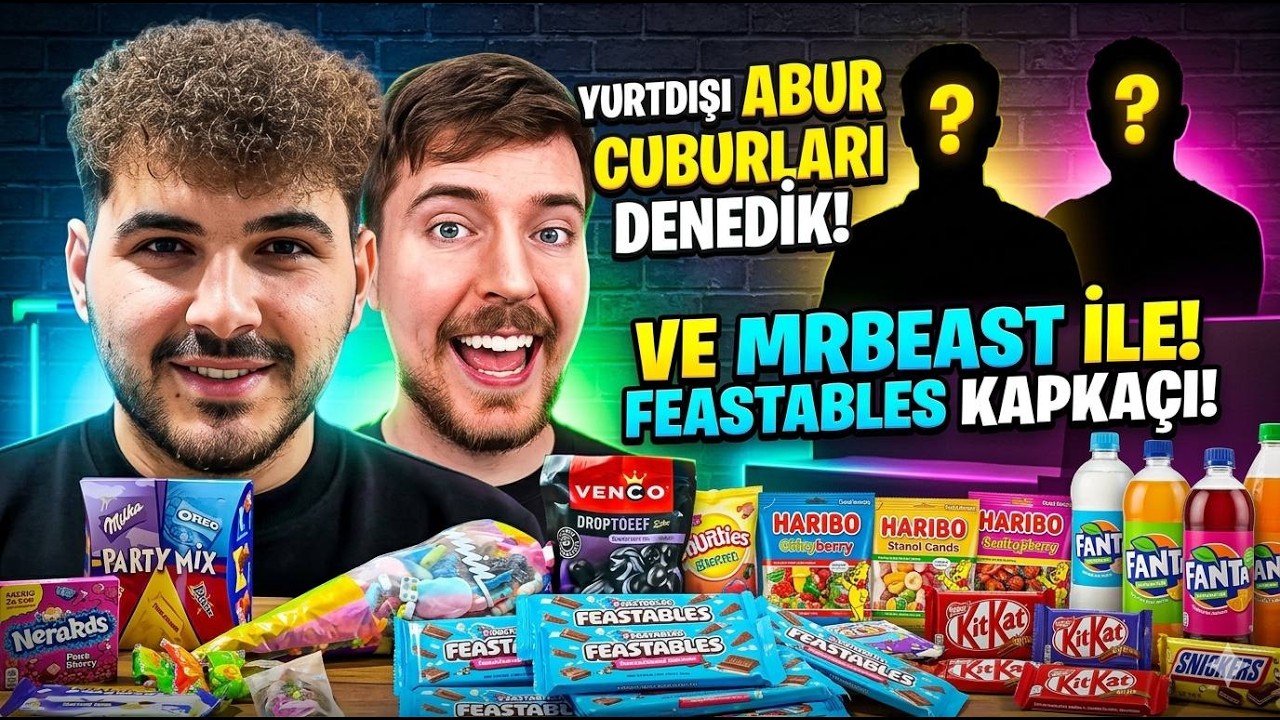 “Türkiye’de Yok! Hollanda Abur Cuburlarını Denedik 😱” @MrBeast