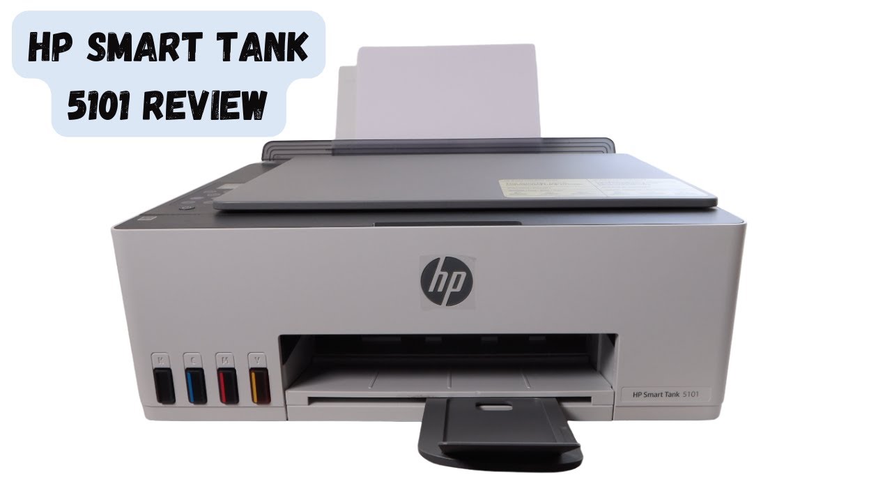 Hp Smart Tank 5101 - Unboxing, Setup & Review