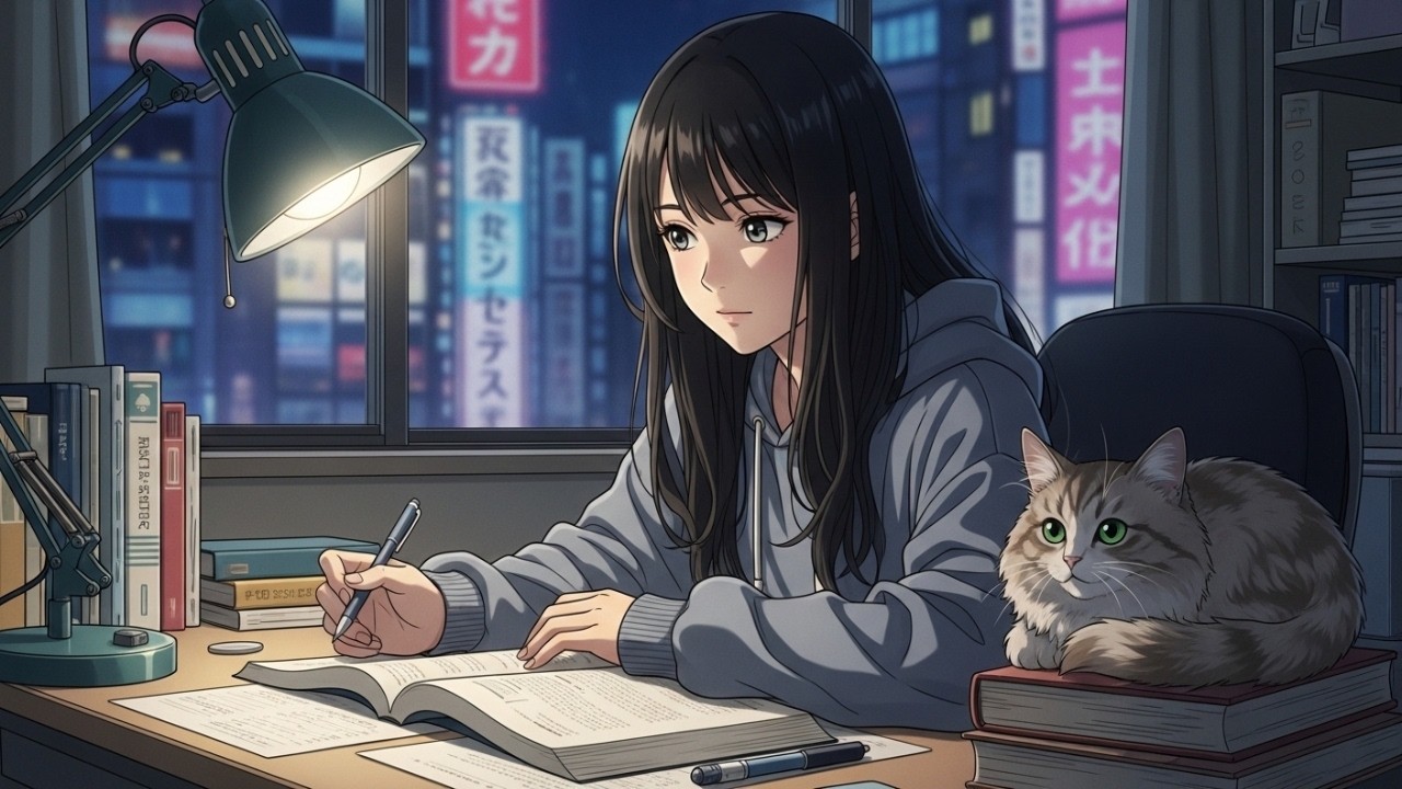 🔮 After Hours Study Session | Soft Lofi Beats to Relax / Sleep / Focus