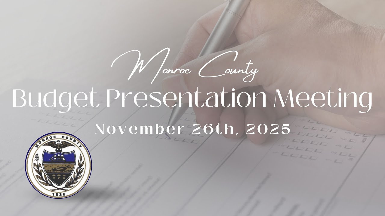 Budget Presentation Meeting- November 26th, 2025