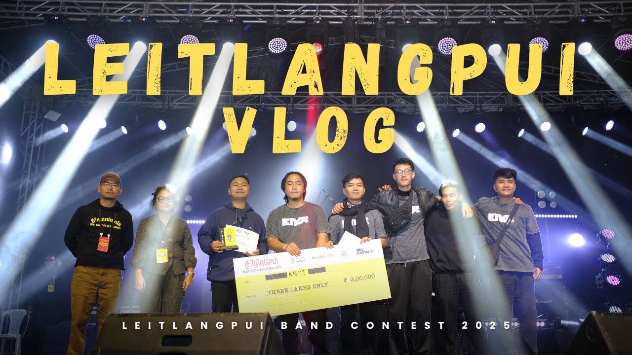 KNOT / Leitlangpui Band Contest 2025 / Band Vlog