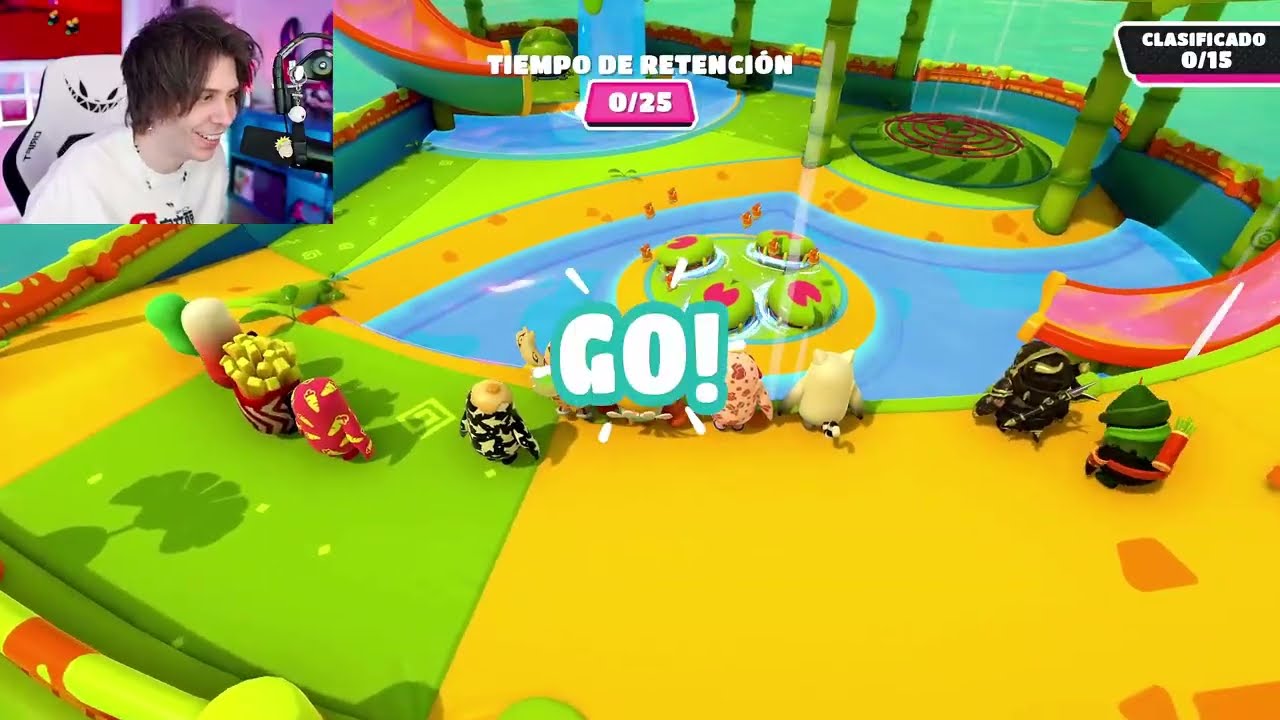 LOS NUEVOS MAPAS SON UNA LOCURA - Rubius Juega FALL GUYS 2026