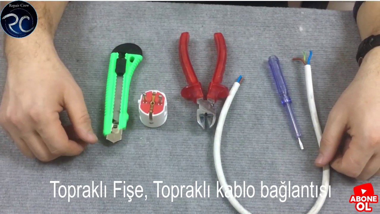 Fiş nasıl bağlanır, Topraklı fiş bağlantısı ve fiş kablo renkleri nelerdir