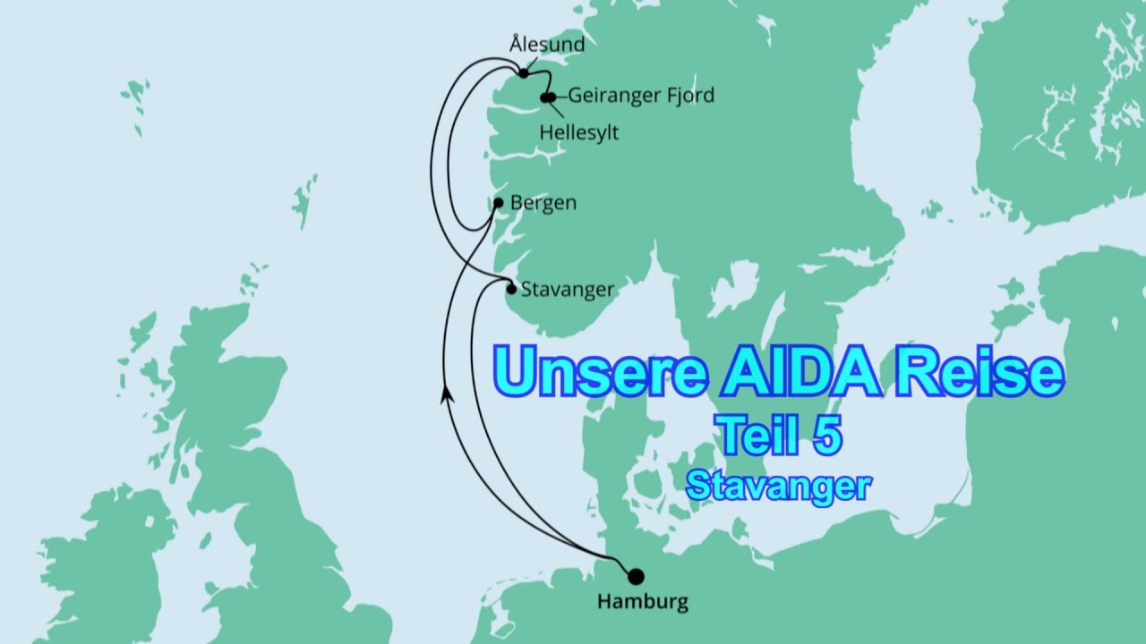 AIDA Norwegenreise Teil 05 Stavanger