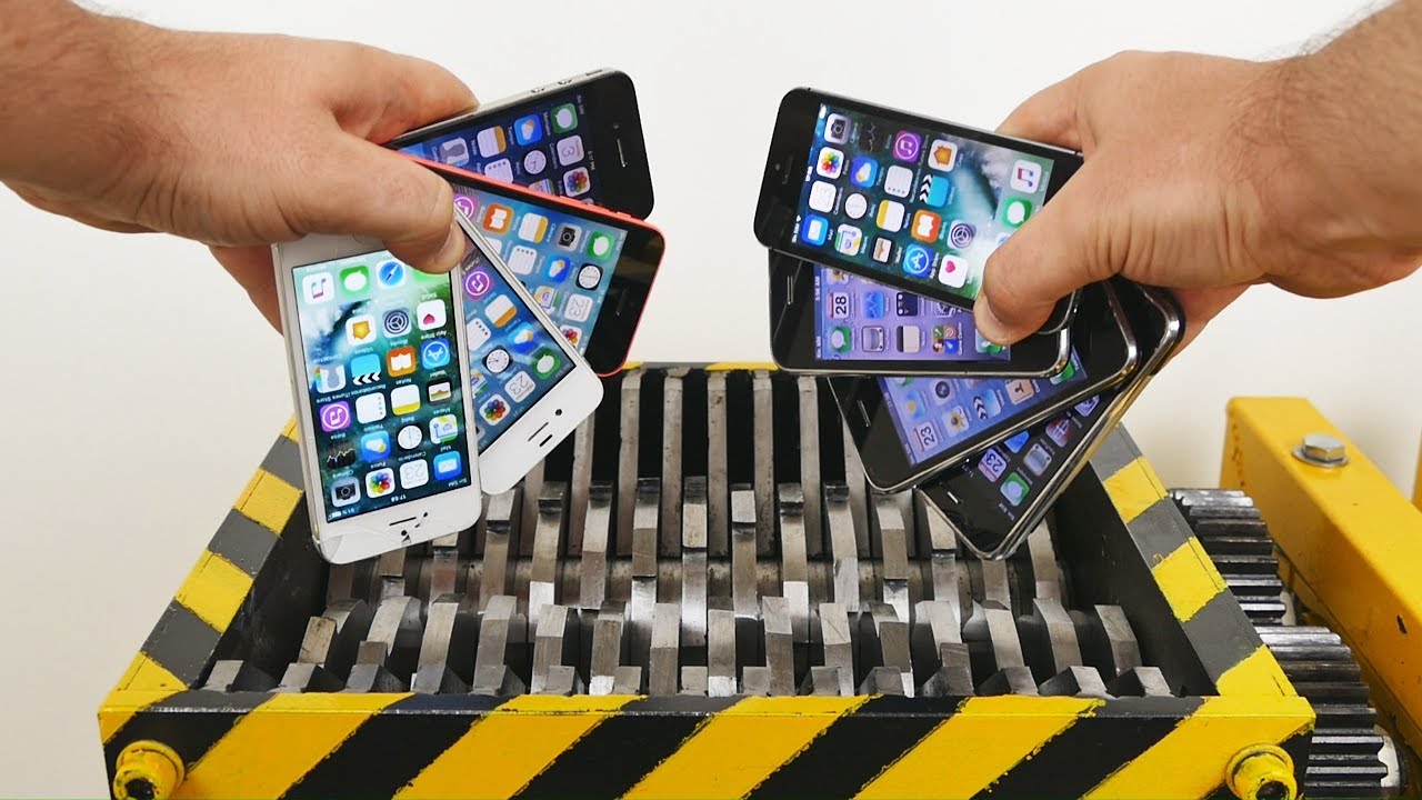 УНИЧТОЖАЕМ ВСЕ КОГДА-ЛИБО ВЫПУЩЕННЫЕ IPHONE!!!
