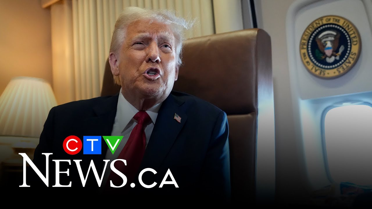 Trump doubles down on annexation threat, says Canada would be a 