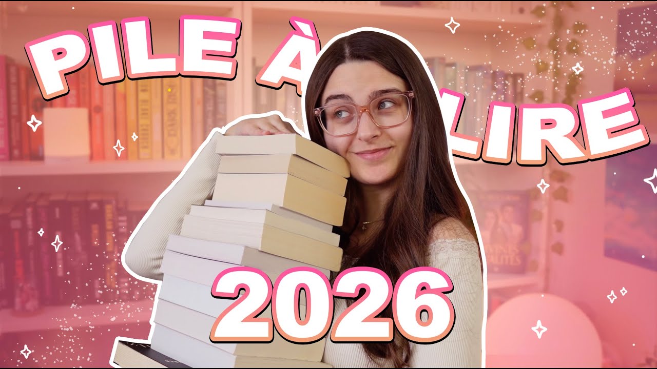 20 LIVRES QUE JE DOIS LIRE EN 2026 | Ma pile à lire (prioritaire) de l'année
