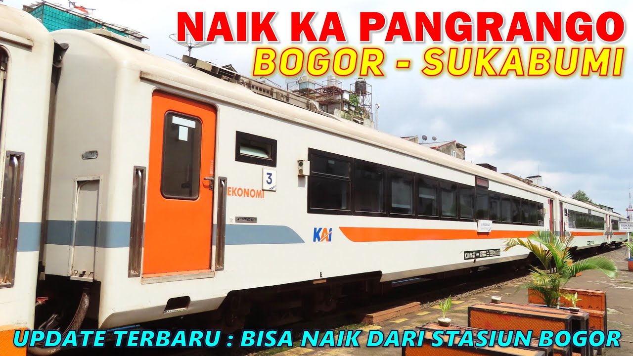 TRIP KERETA API DEPOK SUKABUMI MURAH MERIAH !! Naik Kereta Api PANGRANGO EKONOMI Update Terbaru 2022