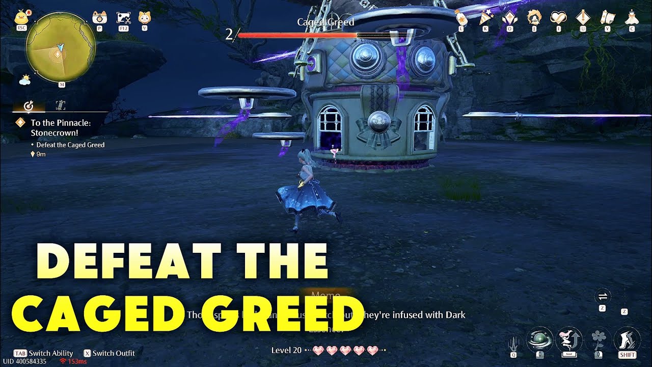 Defeat the Caged Greed | Infinity Nikki