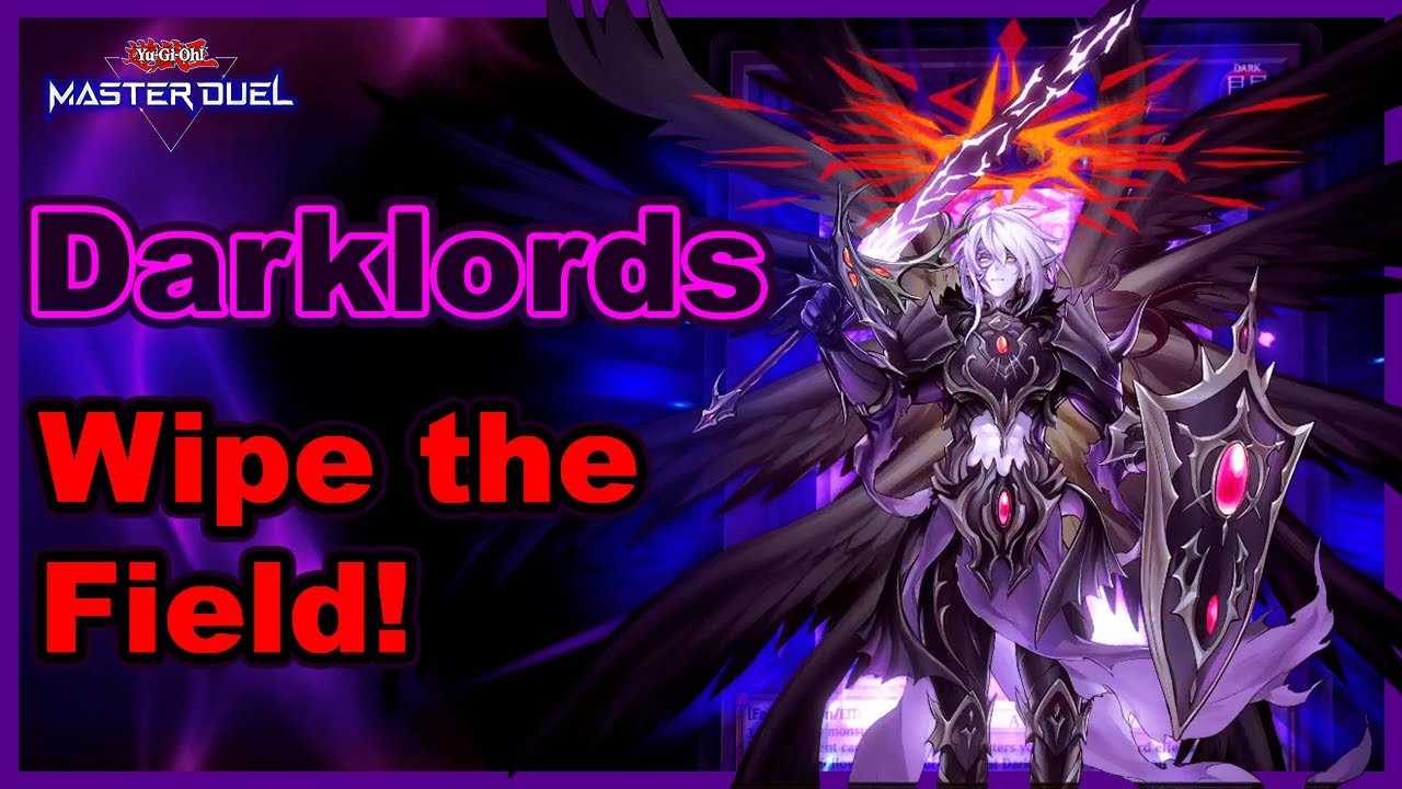 DARKLORDS, Wipe the board with the first Darklord! Super fun deck! [Yu-Gi-Oh! Master Duel]