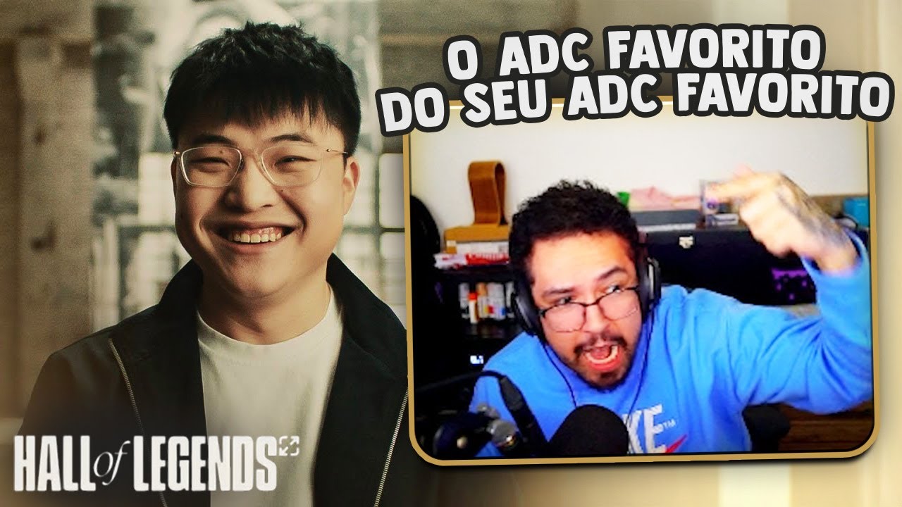 ELE É O ADC FAVORITO DO SEU ADC FAVORITO! | YETZ REACT Hall of Legends: Uzi