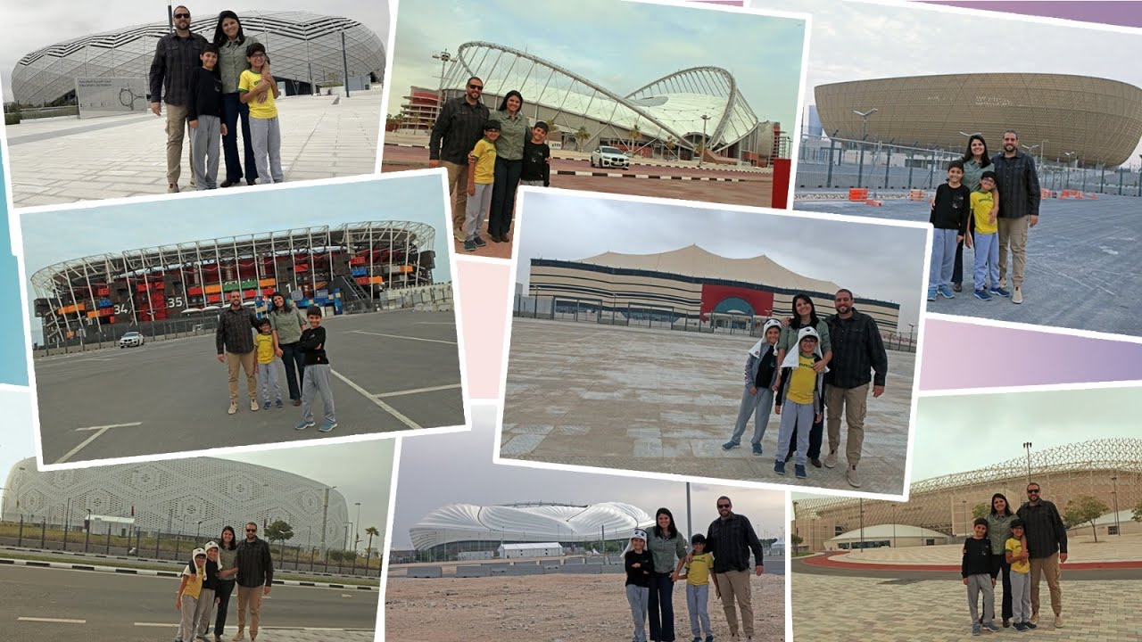Estadios da Copa no Qatar.