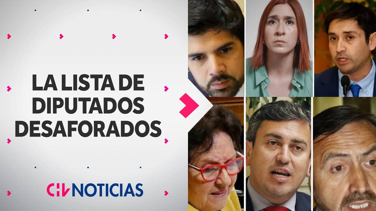 Crece la lista de diputados desaforados: Revisa los que siguen recibiendo dieta parlamentaria