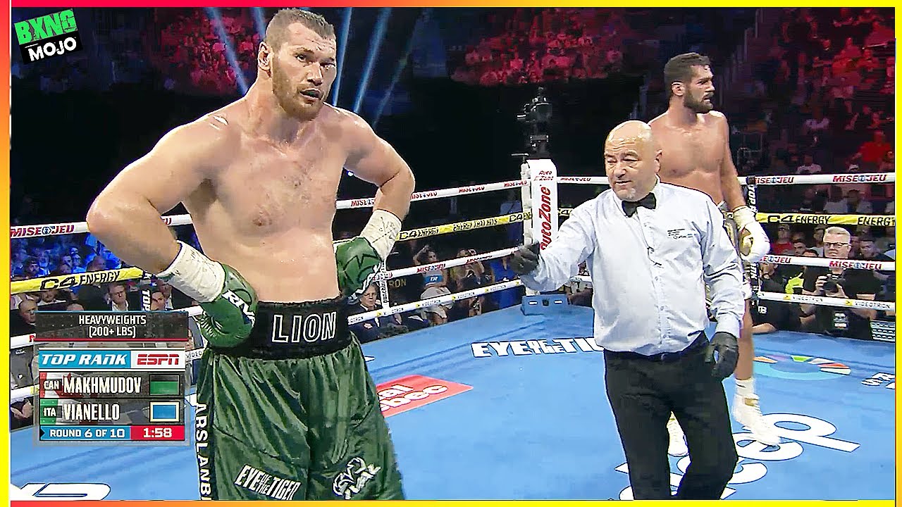 Guido Vianello (Italy) vs Arslanbek Makhmudov (Russia) - KNOCKOUT, BOXING HD