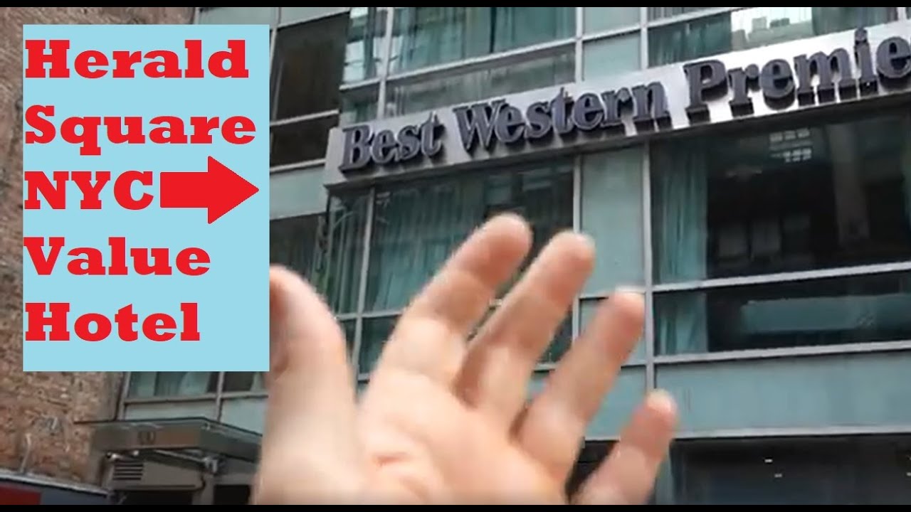 Best Western Herald Square (тур и обзор недорогих отелей в Мидтауне на Манхэттене) Расположение в...