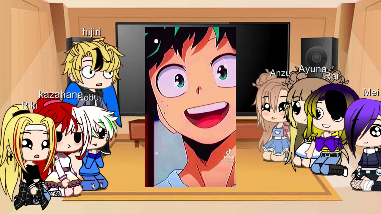mha future kids react to there parents