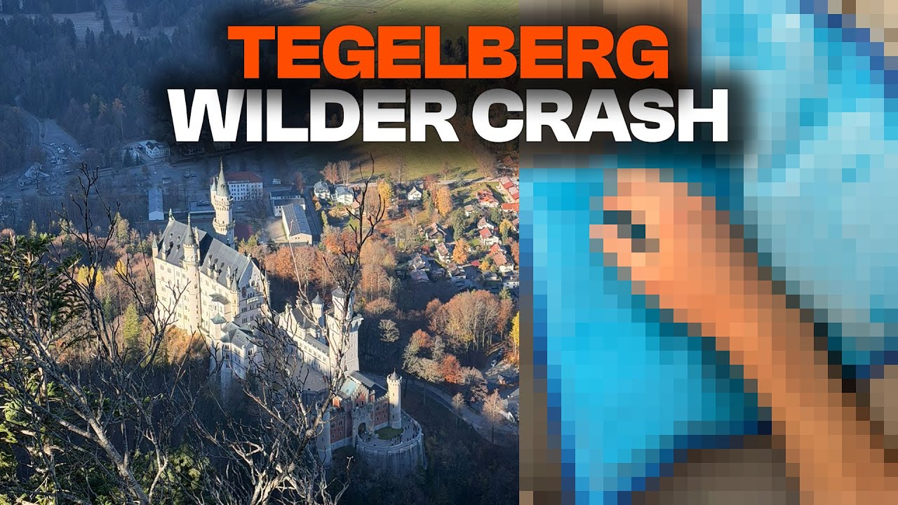 Bruchlandung am Königsschloss? - Longrun über den Tegelberg