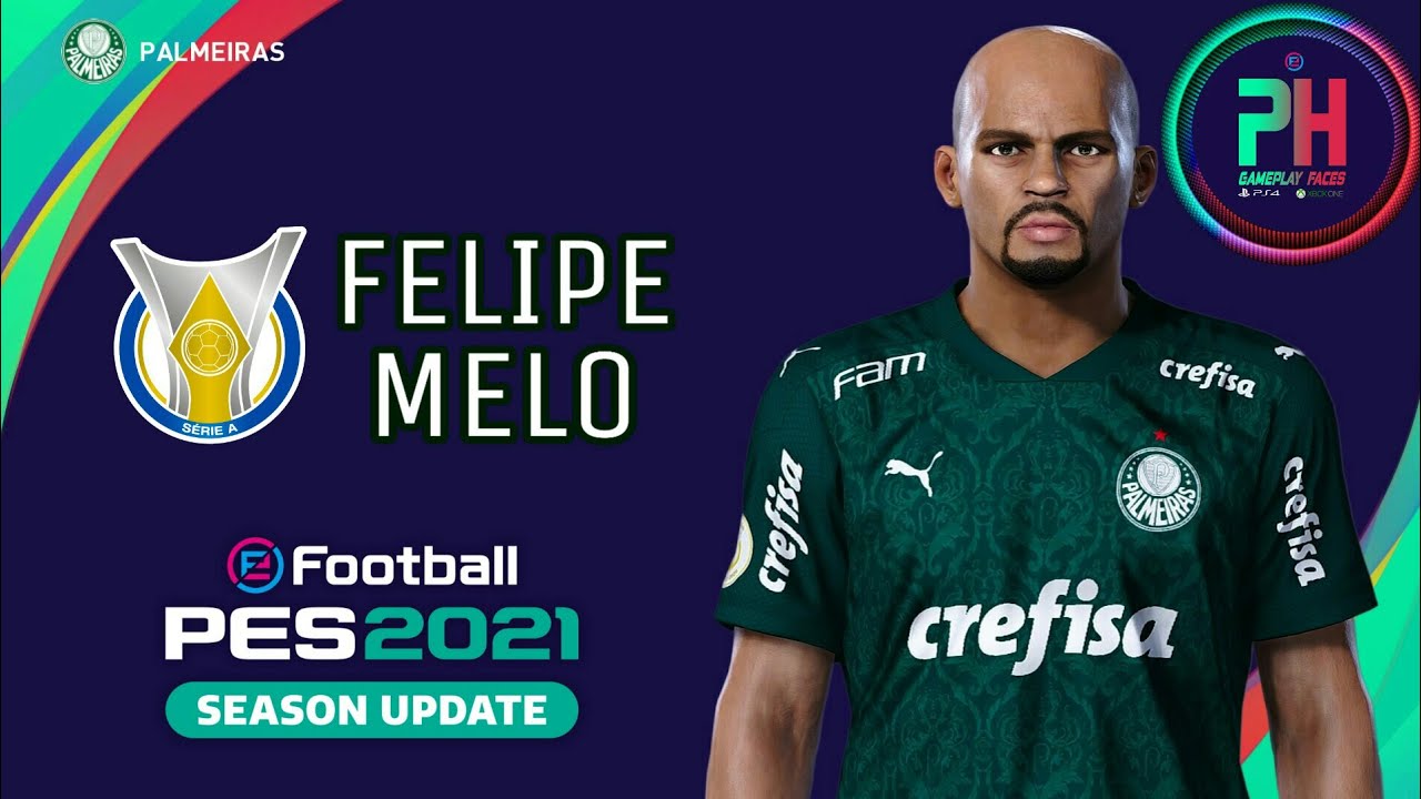 FACE DO FELIPE MELO (PALMEIRAS) PES 2021