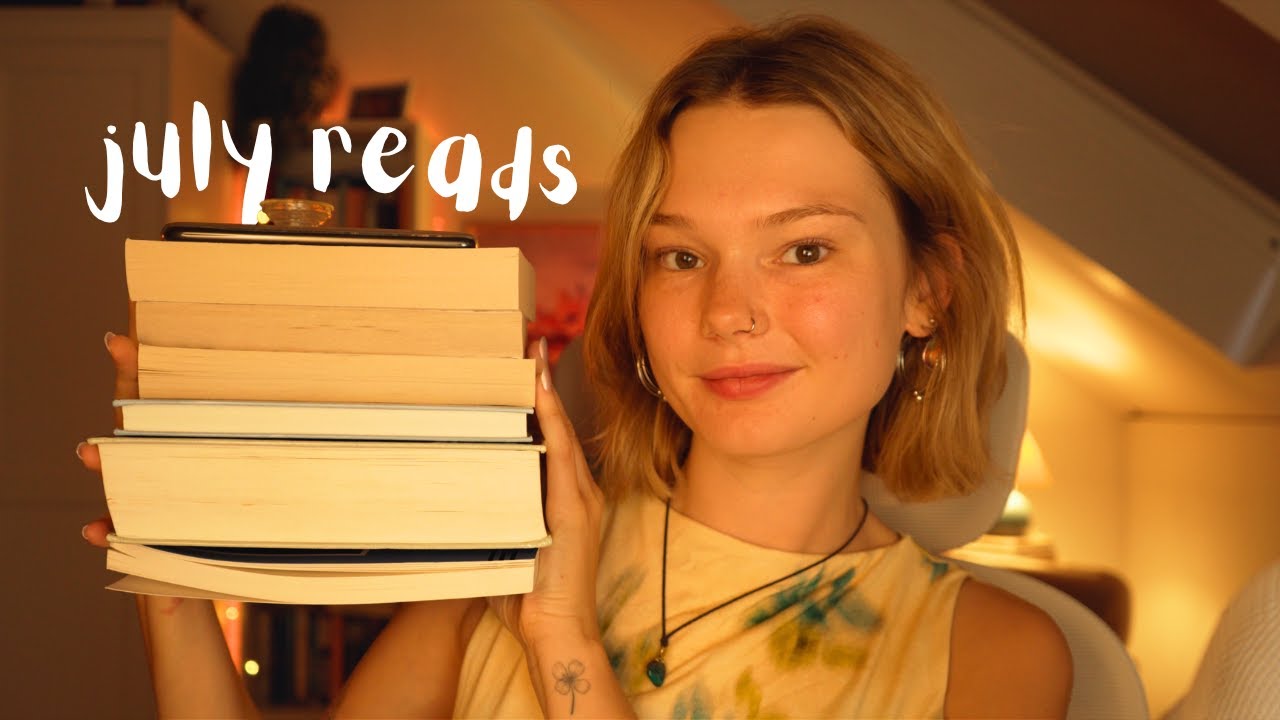 ASMR the books I read in july! ☀️