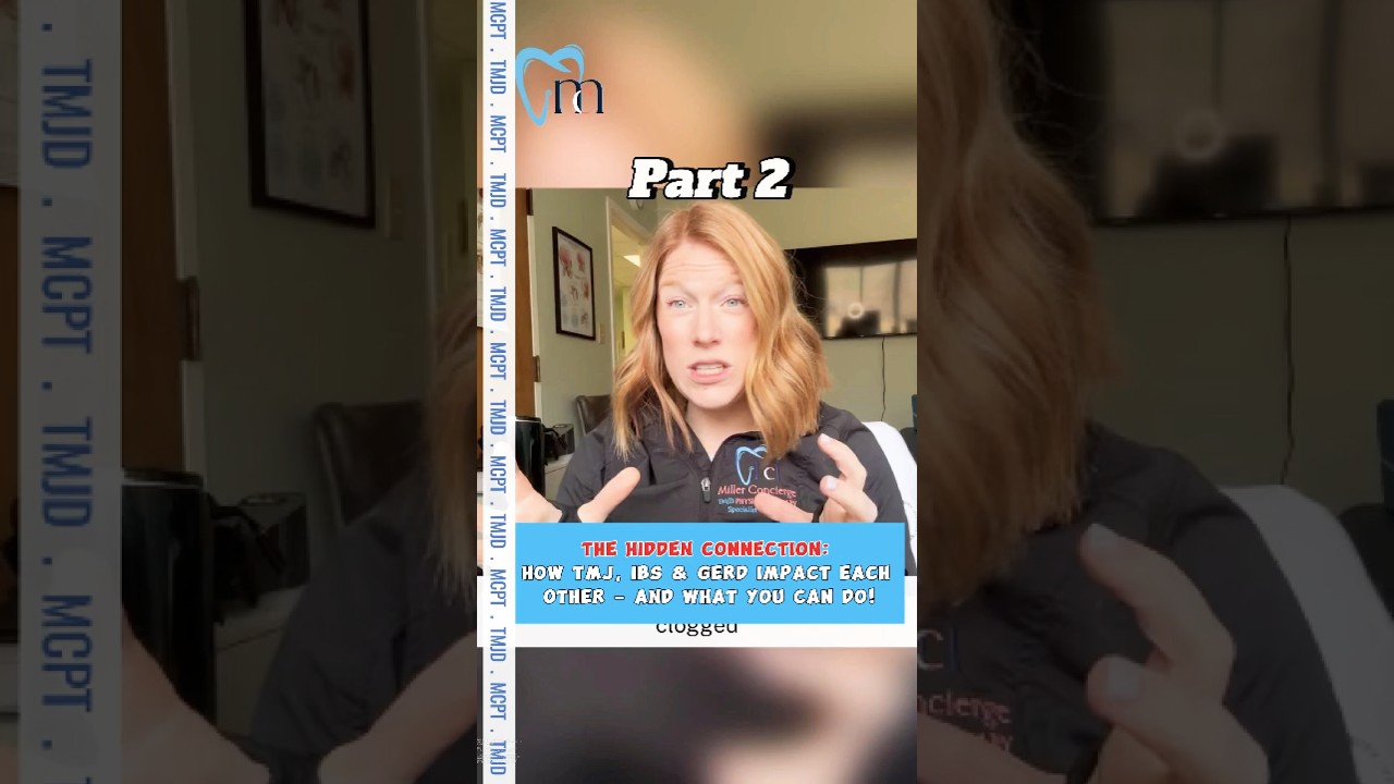 The hidden Connection: How TMJ, IBS and Gerd Impact Each Other - And What You Can Do! Part 2 #tmj