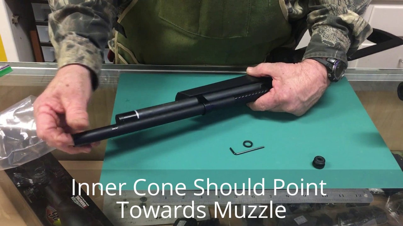 QUIET CARTRIDGE - Spacer and Baffle Install - Prod LDC Moderator Silencer Airgun