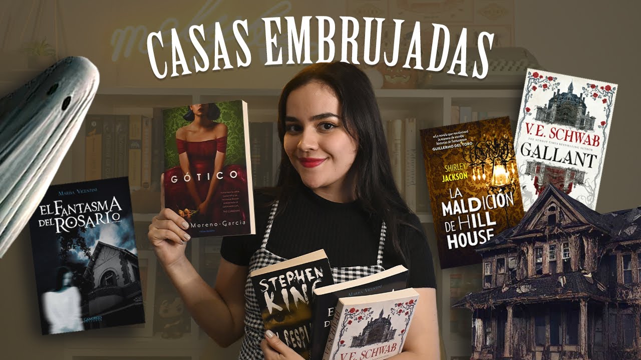 Libros sobre CASAS EMBRUJADAS que recomiendo🏚️👻