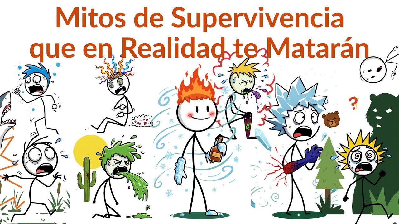 Mitos de Supervivencia que en Realidad te Matarán
