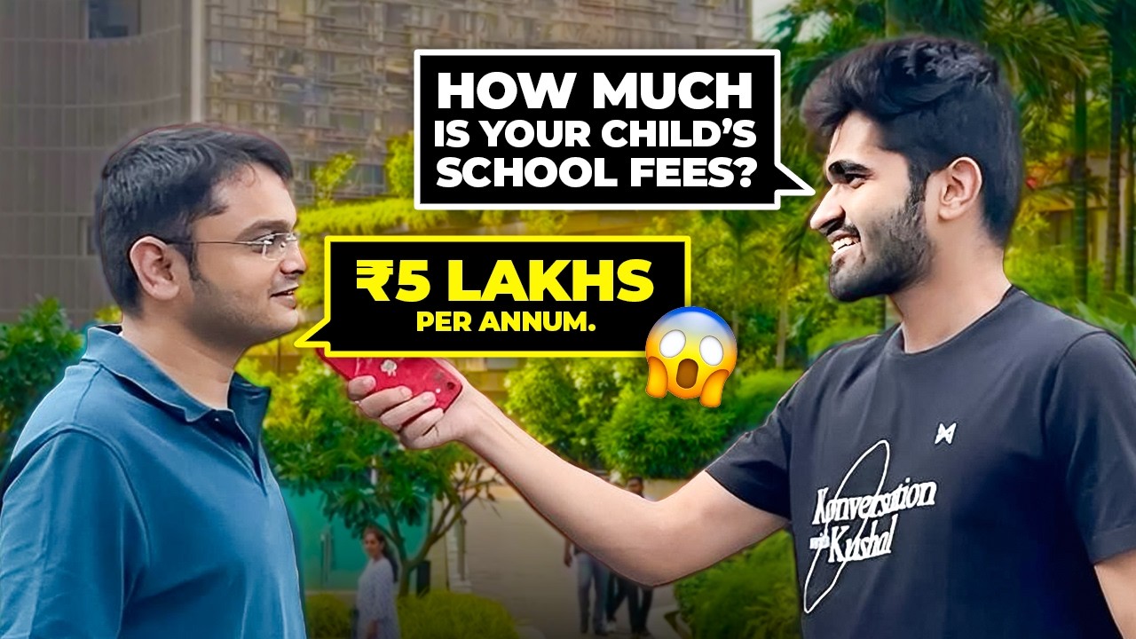 He Pays Rs. 25 Lakhs Per Annum School Fees For His Daughter | Kushal Lodha