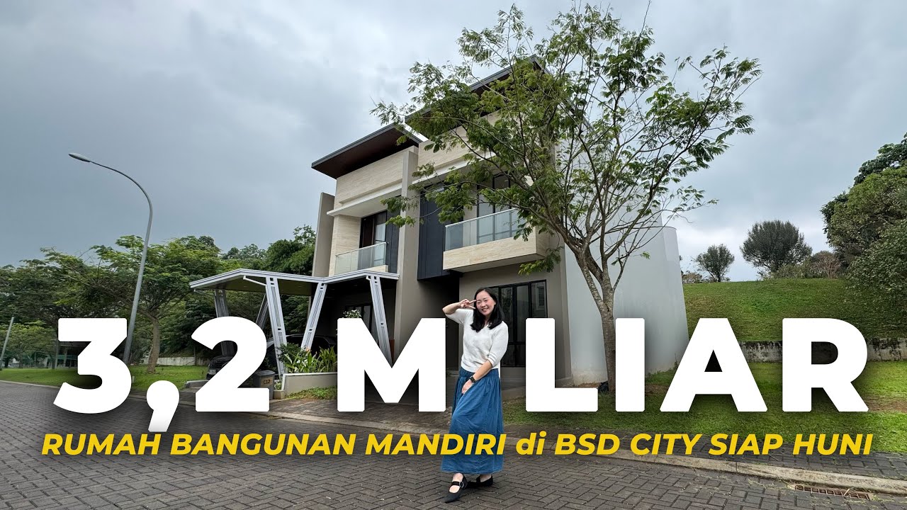 Rp 3.2M | Brand New Rumah BSD City Siap Huni