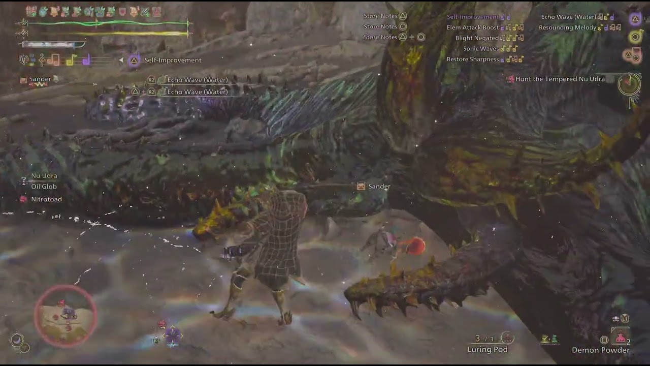MHWilds - 9star Tempered Nu Udra (4'13''72) - HH