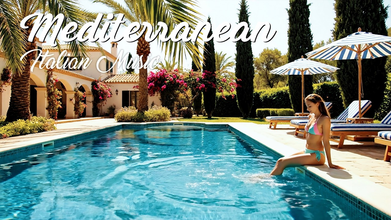Chill Mediterranean Music 🌿🌊 Italian Coastal Vibes for Peaceful Summer Relaxation