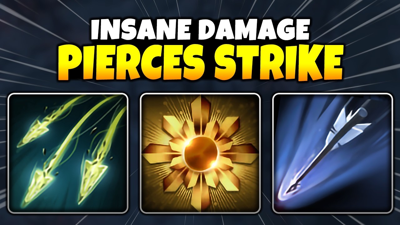 Pierces Strike SPLIT SHOT + MARKSMANSHIP | Ability Draft