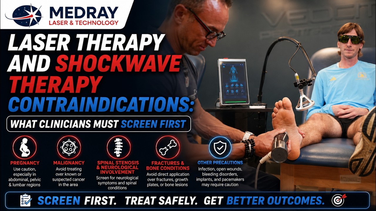 Laser Therapy and Shockwave Therapy Contraindications: What Clinicians Must Screen First