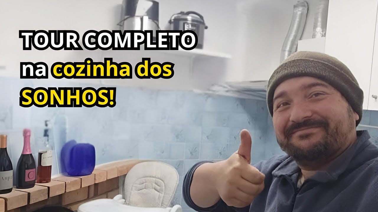 VOCÊ NÃO VAI ACREDITAR COMO FICOU A MINHA COZINHA DEPOIS DA REFORMA